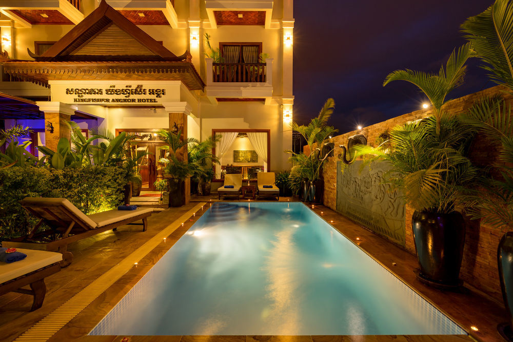 Kingfisher Angkor Hotel Сием Реап Екстериор снимка