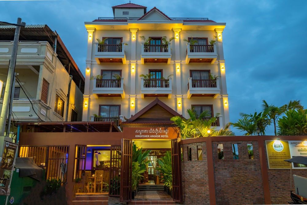 Kingfisher Angkor Hotel Сием Реап Екстериор снимка